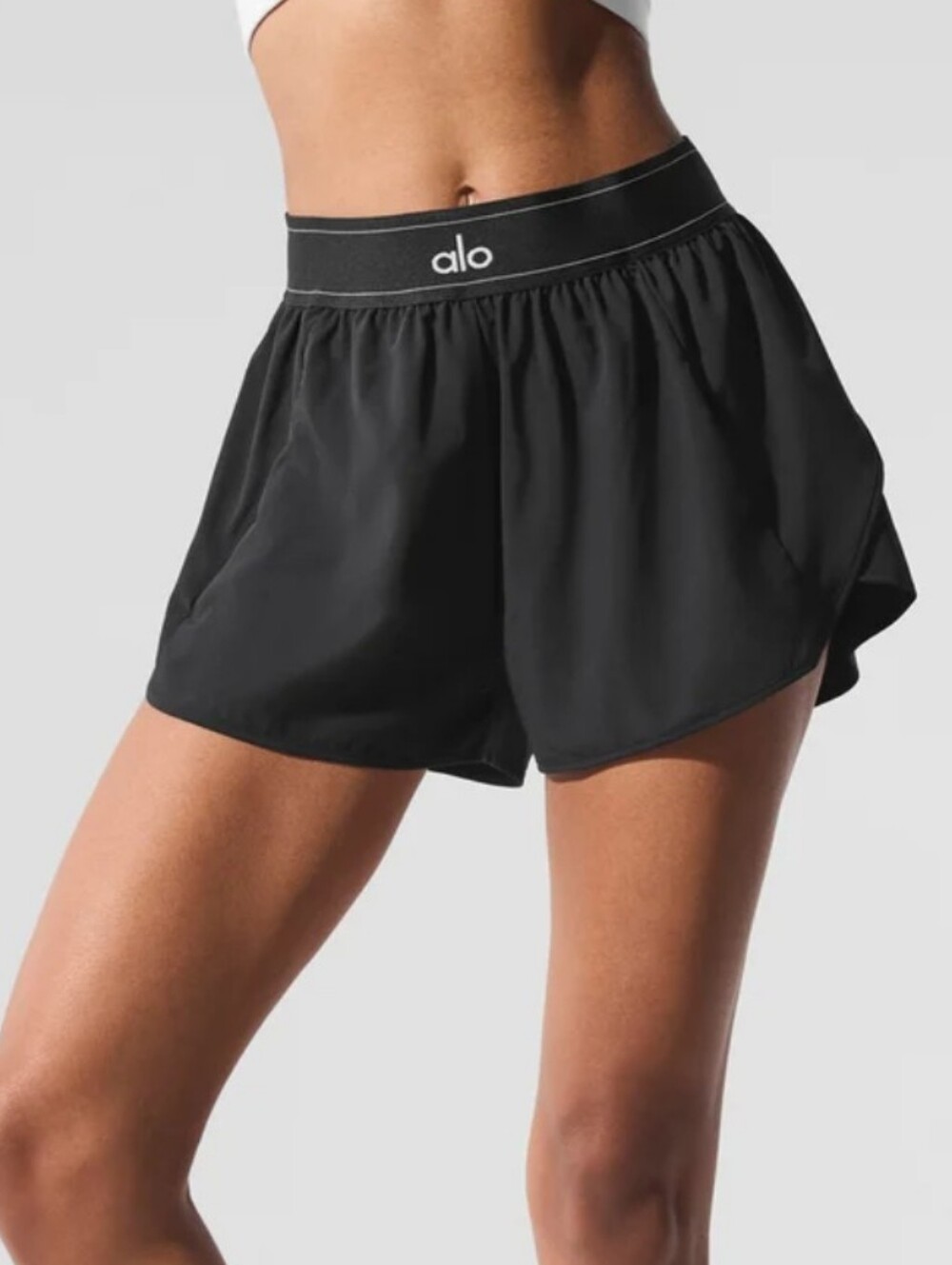 ALO Yoga Match Point Short Black NWT